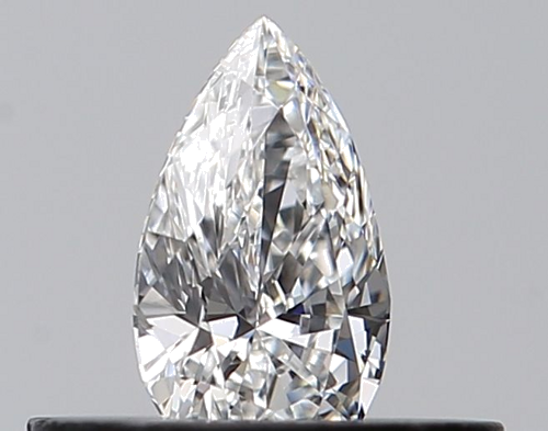 0.24 carat F-VVS2 Natūralus Pear Deimantas (1)