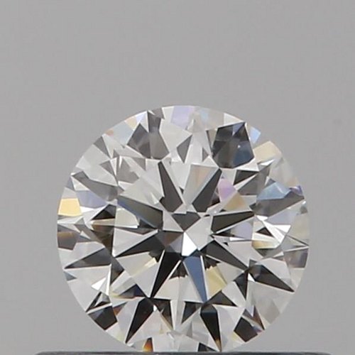 0.37 carat F-VVS2 Excellent cut Natūralus Round Deimantas (1)