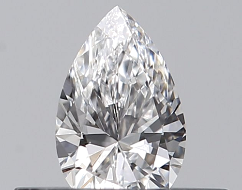0.26 carat D-VVS1 Natūralus Pear Deimantas (1)