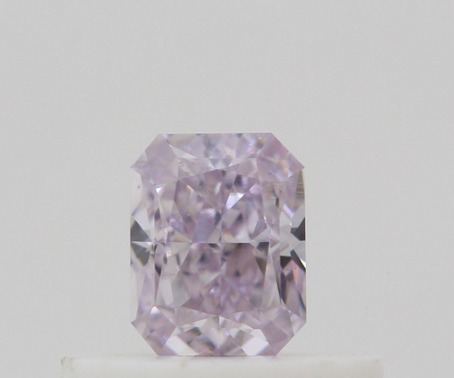 0.31 carat Fancy Light Purplish Pink-SI1 Natūralus Radiant Deimantas (1)
