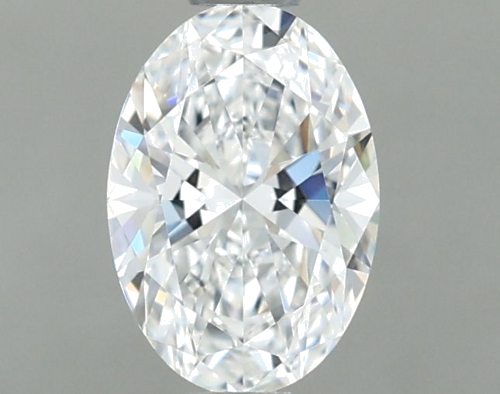 0.51 carat F-VVS2 Natūralus Oval Deimantas (1)