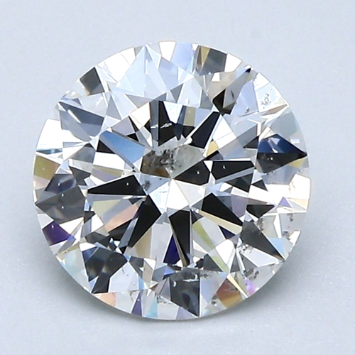 1.7 carat G-SI2 Excellent cut Natūralus Round Deimantas (1)