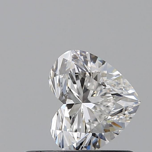 0.5 carat E-VS1 Natūralus Heart Deimantas (1)