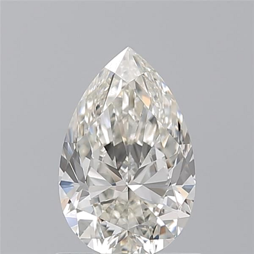 1.01 carat K-VS1 Natūralus Pear Deimantas (1)