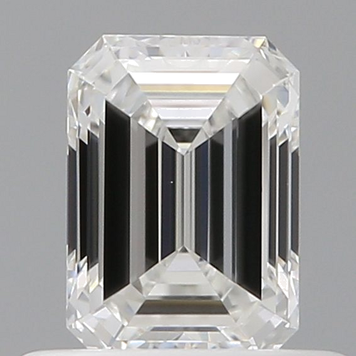 0.51 carat F-VVS2 Natūralus Emerald Deimantas (1)
