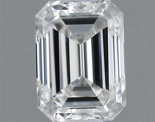 0.3 carat F-VVS2 Natūralus Emerald Deimantas (1)