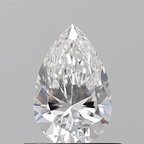 0.5 carat E-VVS2 Natūralus Pear Deimantas (1)