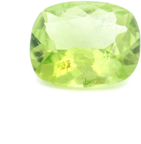 3.23 carat GREEN Cushion Peridot (1)