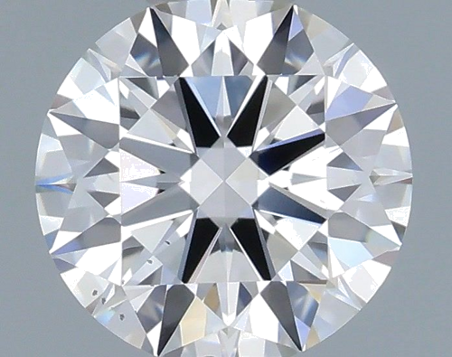 0.52 carat F-VS2 Excellent cut Natūralus Round Deimantas (1)