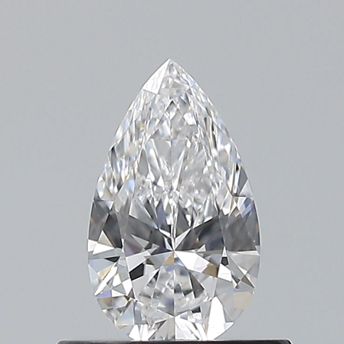0.5 carat D-VS1 Natūralus Pear Deimantas (1)