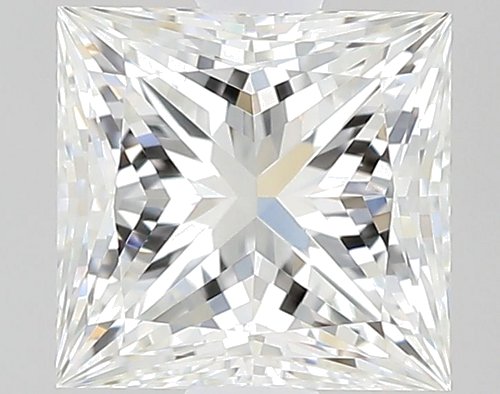 0.61 carat G-VVS2 Natūralus Princess Deimantas (1)
