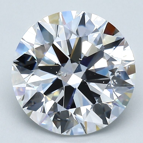 3.01 carat D-SI1 Excellent cut Natūralus Round Deimantas (1)
