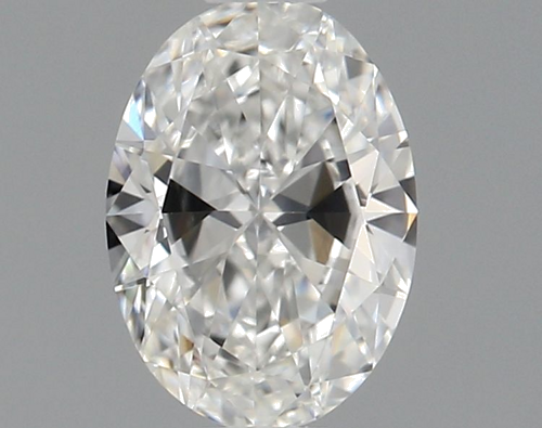0.5 carat F-VVS2 Natūralus Oval Deimantas (1)
