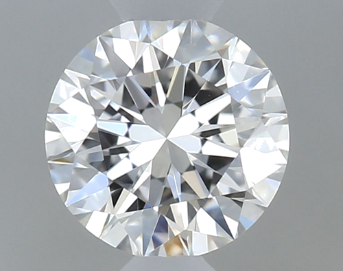 0.4 carat F-VVS2 Very Good cut Natūralus Round Deimantas (1)
