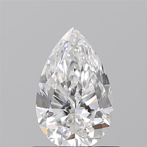 0.7 carat E-VVS2 Natūralus Pear Deimantas (1)