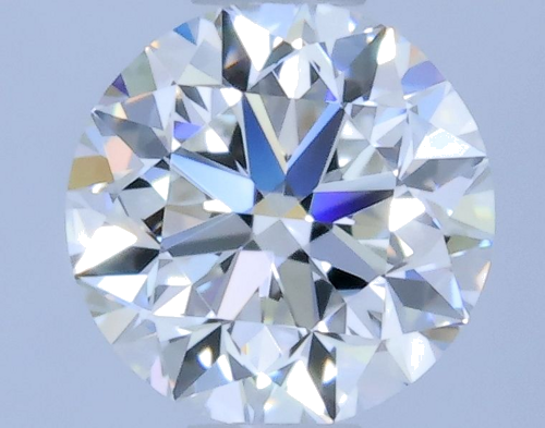 0.5 carat G-VVS2 Very Good cut Natūralus Round Deimantas (1)