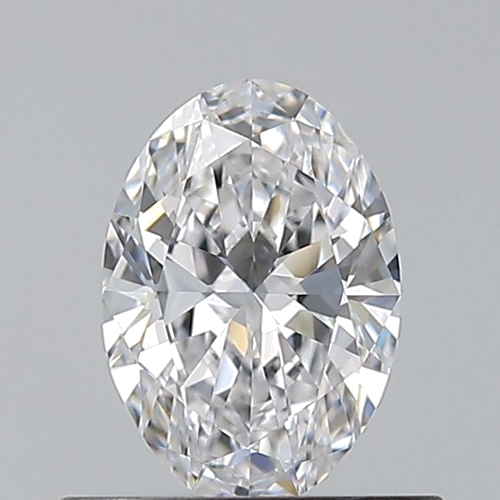 0.5 carat D-VVS1 Natūralus Oval Deimantas (1)