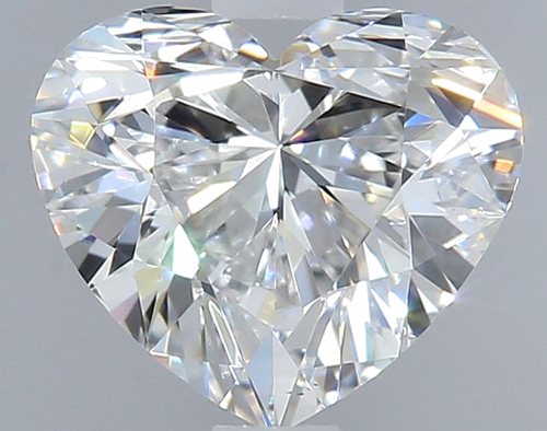 0.9 carat E-VS2 Natūralus Heart Deimantas (1)