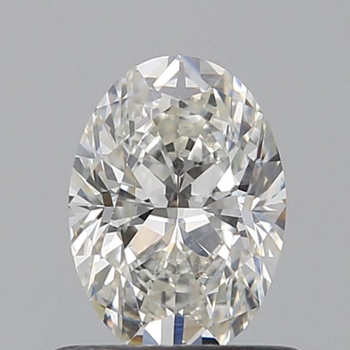 0.61 carat H-SI1 Natūralus Oval Deimantas (1)