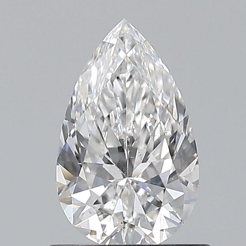0.8 carat E-SI2 Natūralus Pear Deimantas (1)