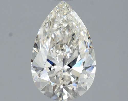 1.07 carat H-SI1 Natūralus Pear Deimantas (1)