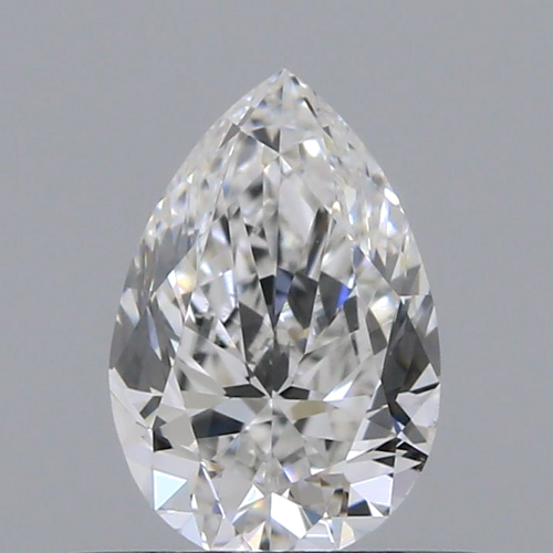 0.5 carat E-VVS1 Natūralus Pear Deimantas (1)