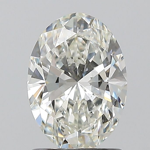 1.2 carat H-SI1 Natūralus Oval Deimantas (1)