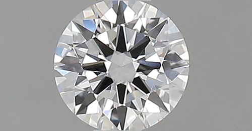 0.37 carat F-VVS1 Excellent cut Natūralus Round Deimantas (1)