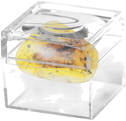 Самородок янтаря с инклюзом 1,90 г (2)