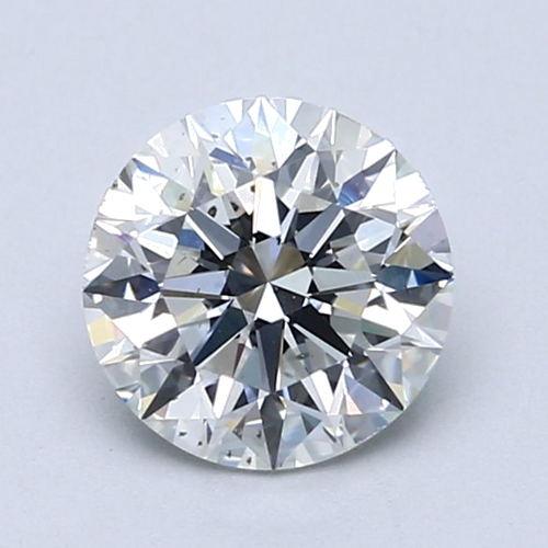 1.51 carat F-SI1 Excellent cut Natūralus Round Deimantas (1)