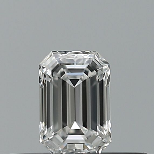 0.25 carat E-VVS1 Natūralus Emerald Deimantas (1)