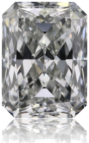 0.72 carat F-VVS1 Natūralus Radiant Deimantas (1)