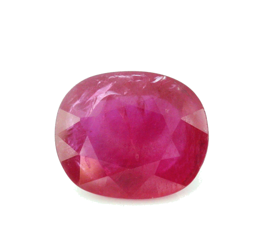 9.8 carat RED Cushion Rubinas (1)
