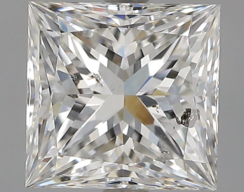1.52 carat G-SI2 Natūralus Princess Deimantas (1)