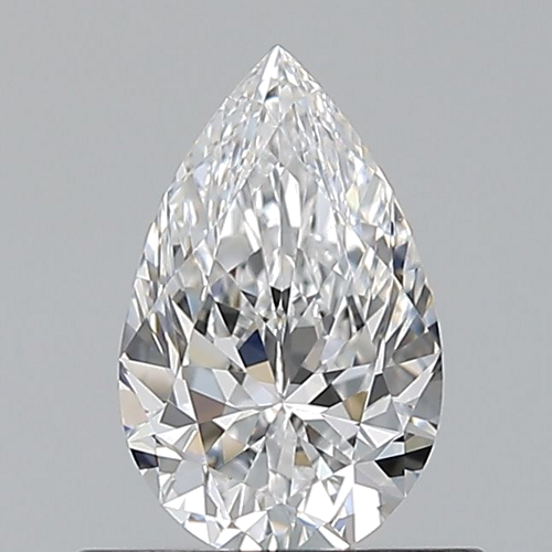 0.57 carat D-VS1 Natūralus Pear Deimantas (1)