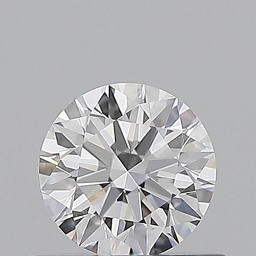 0.59 carat D-VVS2 Excellent cut Natūralus Round Deimantas (1)