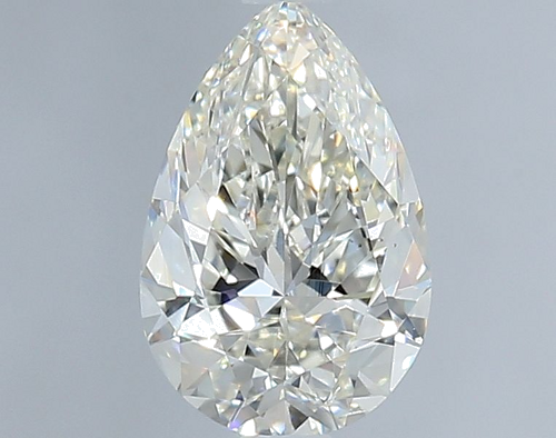 1.0 carat J-SI1 Natūralus Pear Deimantas (1)