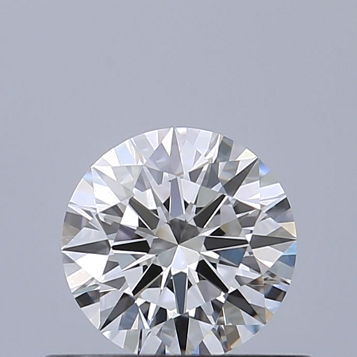 0.51 carat D-VVS1 Excellent cut Natūralus Round Deimantas (1)