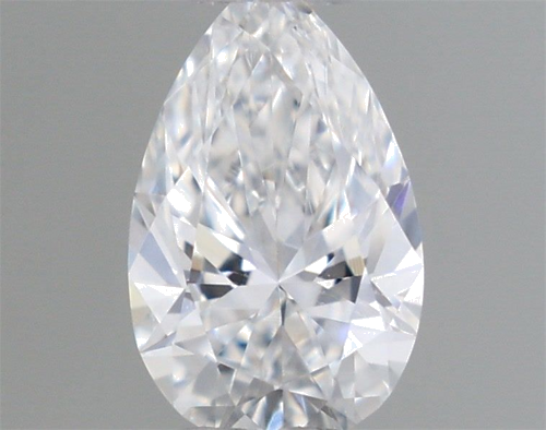 0.24 carat D-VS2 Natūralus Pear Deimantas (1)