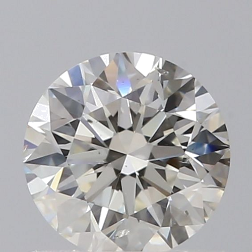 0.61 carat I-SI2 Excellent cut Natūralus Round Deimantas (1)
