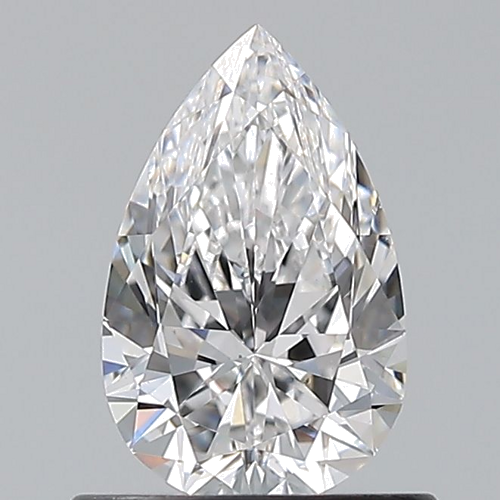 0.7 carat D-VS2 Natūralus Pear Deimantas (1)