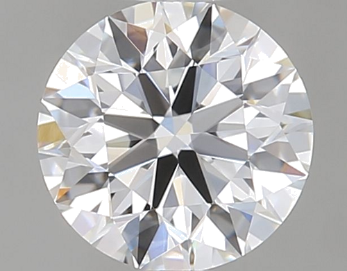 0.5 carat F-VVS2 Excellent cut Natūralus Round Deimantas (1)