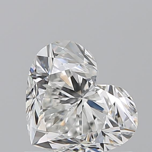 1.01 carat G-VS1 Natūralus Heart Deimantas (1)
