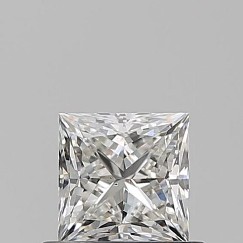 0.61 carat I-VS2 Natūralus Princess Deimantas (1)