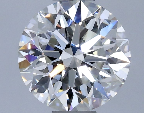 0.53 carat F-VVS1 Excellent cut Natūralus Round Deimantas (1)