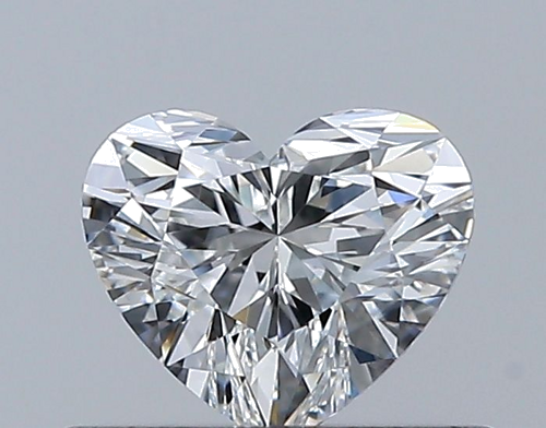 0.4 carat F-IF Natūralus Heart Deimantas (1)