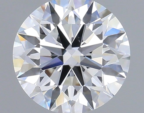 0.53 carat E-VS2 Excellent cut Natūralus Round Deimantas (1)