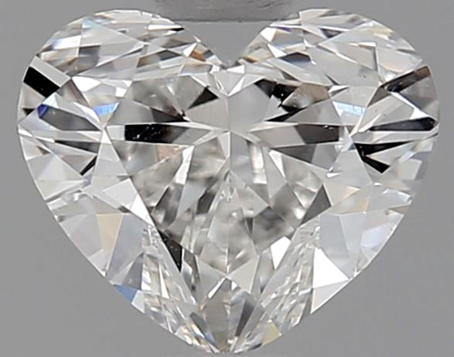0.9 carat F-SI1 Natūralus Heart Deimantas (1)
