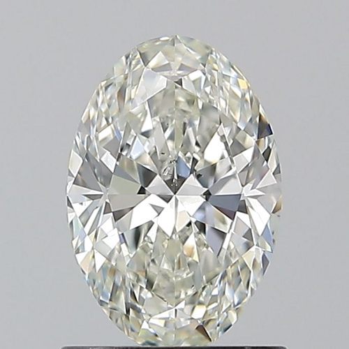 1.01 carat J-SI1 Natūralus Oval Deimantas (1)