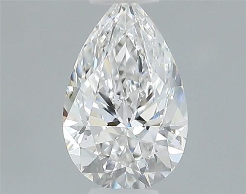 0.37 carat E-VS2 Natūralus Pear Deimantas (1)